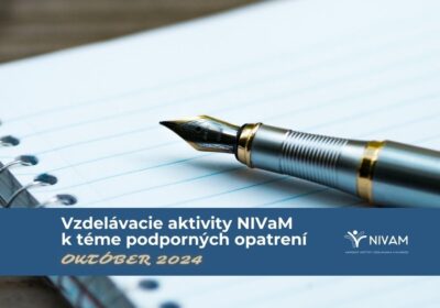 Zoznámiť sa s témou aj diskutovať. Učitelia a odborníci môžu využiť ďalšie vzdelávacie aktivity k téme podporných opatrení