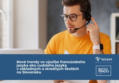 ilustračný obrázok k programu inovačného vzdelávania NIVaM s názvom Nové trendy vo výučbe francúzskeho jazyka ako cudzieho jazyka v základných a stredných školách na Slovensku