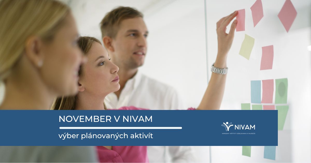 november v NIVaM - prehľad programov vzdelávania a odborných podujatí