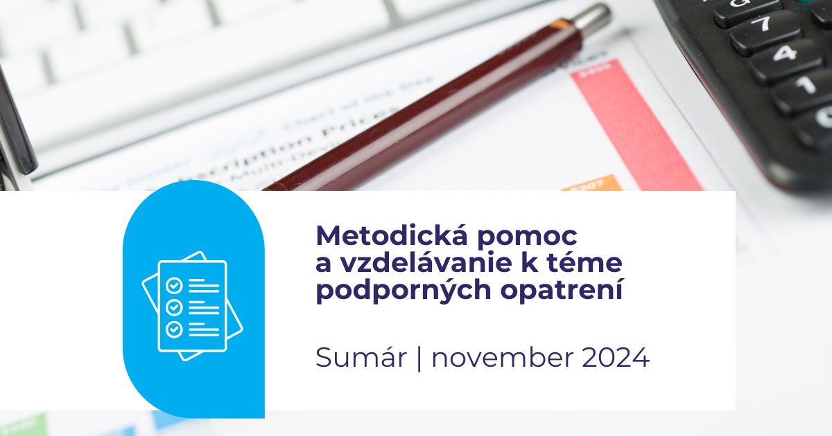 čísla k metodickej pomoci k téme podporných opatrení - november 2024