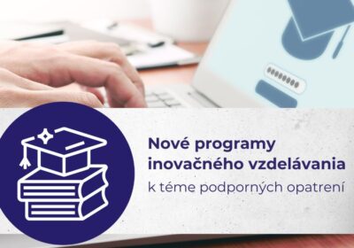 nové programy inovačného vzdelávania k téme podporných opatrení