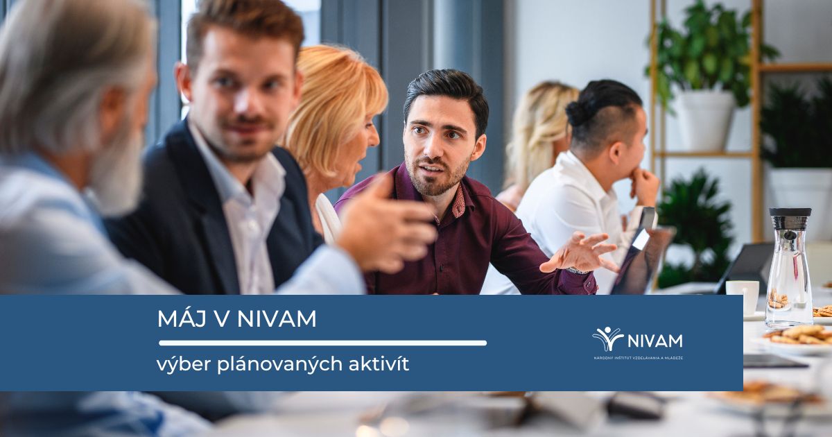 máj - prehľad vzdelávacích aktivít NIVaM