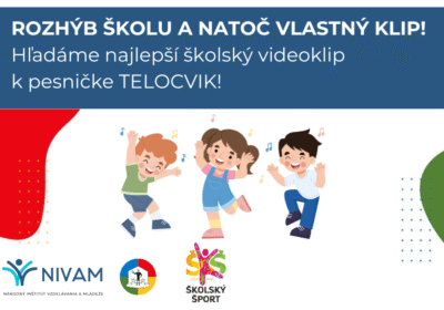 ilustračná grafika k článku o súťaži na natočenie videoklipu k pesničke Telocvik