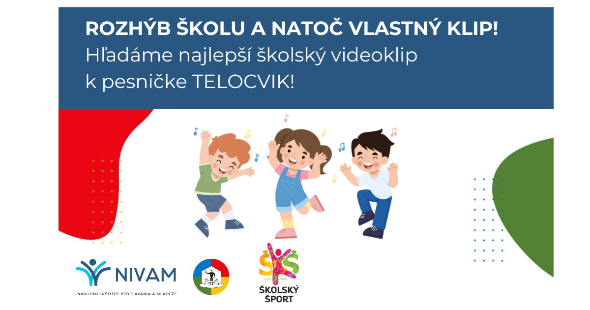 ilustračná grafika k článku o súťaži na natočenie videoklipu k pesničke Telocvik