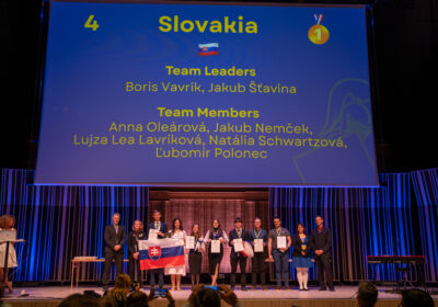 Slovenský tím na Medzinárodnom turnaji mladých fyzikov
