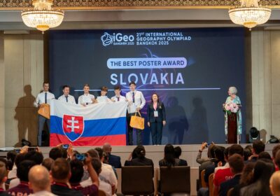 Slovenskí študenti bodovali na 22. ročníku Medzinárodnej geografickej olympiády v Bangkoku