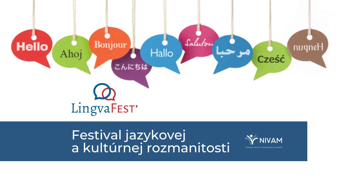 jazykový festival LingvaFest - ilustračný obrázok na web