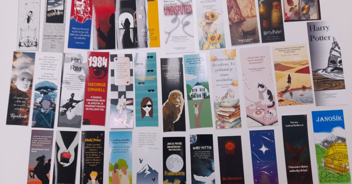 Fotografia záložiek do knihy