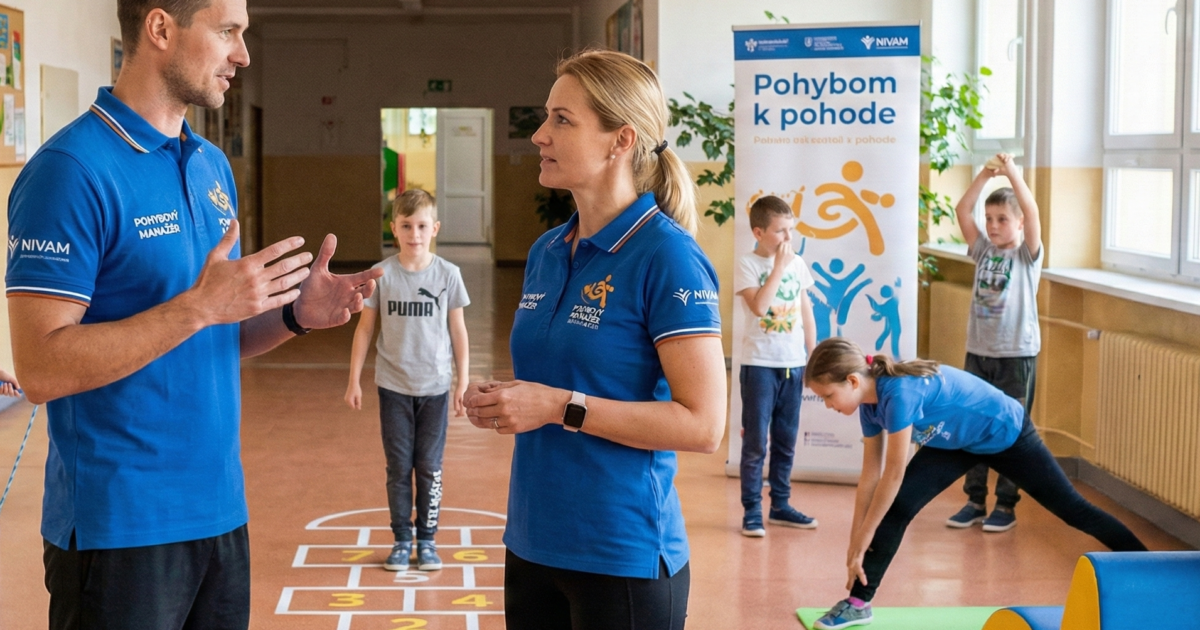 Pohybový manažér počas prestávky