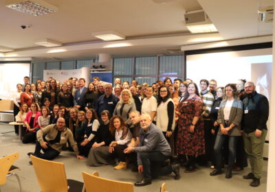 Spoločná fotografia účastníkov stretnutia k dotáciám