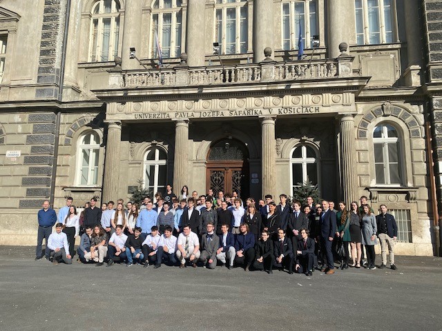 Celoštátne kolo Chemickej olympiády 2026, Košice - spoločná fotografia účastníkov