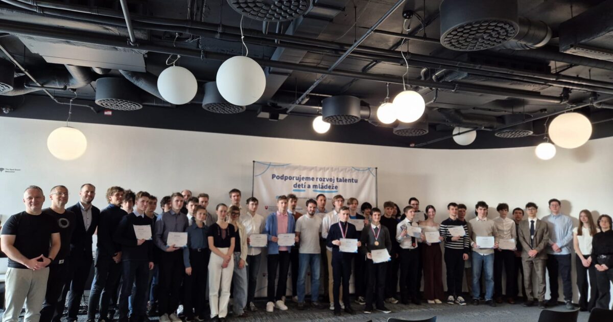 Matematická olympiáda 2026 - celoštátne kolo - spoločná foto