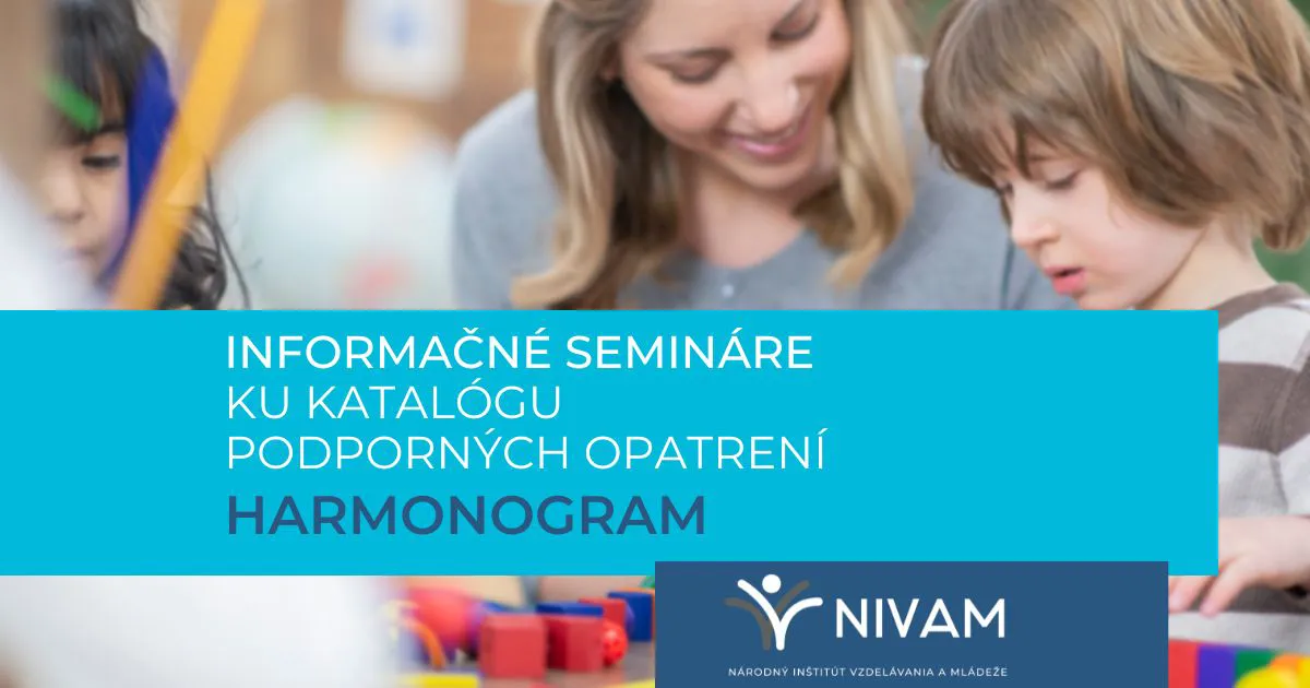 Informačné semináre ku Katalógu opatrení grafika.