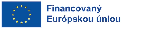 Na obrázku je logo Financované Európskou úniou