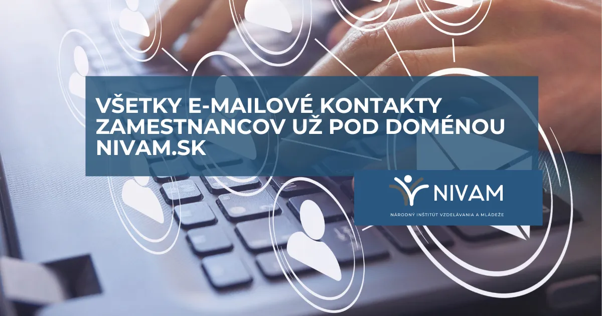 Grafika s informáciou o emailových adresách.