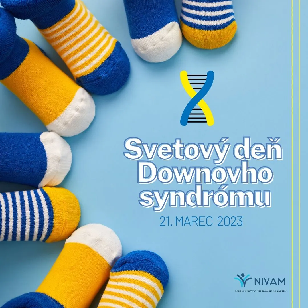 Grafika ku svetovému dňu Downovho syndrómu.