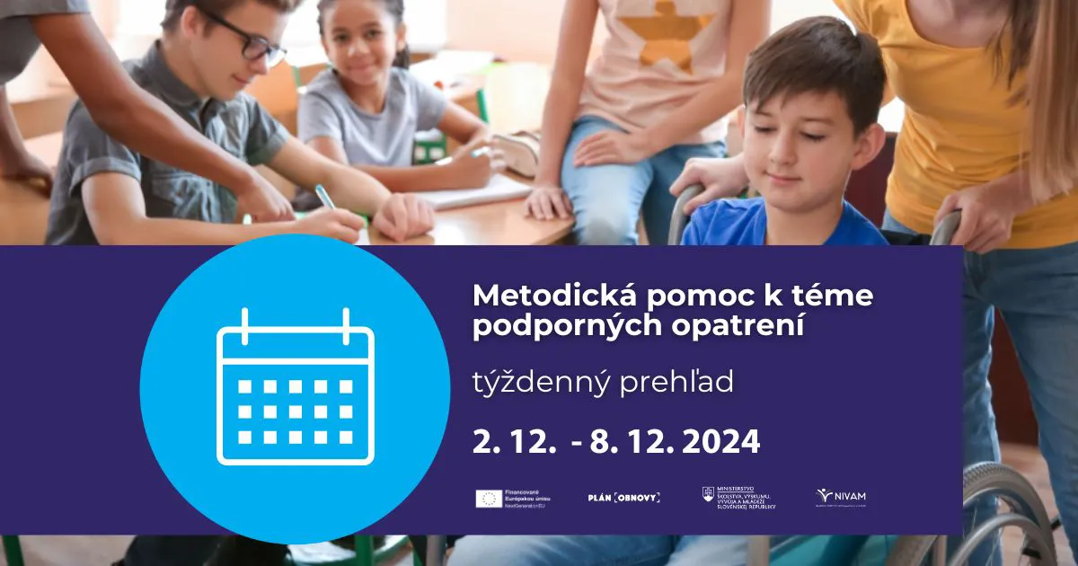 Grafika s týždenným prehľadom.