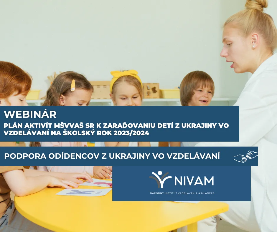 Grafika s informáciou o webinári.
